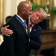 Illustration for article titled Donald Trump Namedrops “Big Strong Guy” Ryan Klesko During Mariano Rivera Ceremony